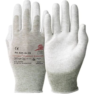 KCL Camapur Comfort Antistatik 625-7 Werkhandschoen Polyamide Maat (handschoen): 7, S EN 16350:2014-07 Cat II 1 paar