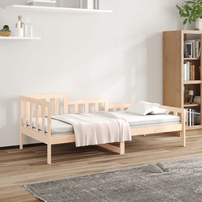 vidaXL - Slaapbank - zonder - matras - 80x200 - cm - massief - grenenhout