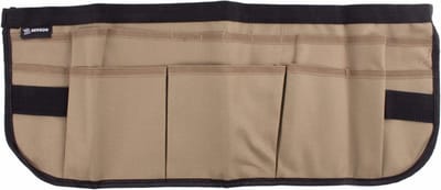 Benson Gereedschapschort Kort - Canvas - 13 Vaks - 58 x 24 cm - Bruin