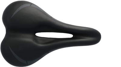 4bikez® Comfortabel Dames en Heren Fietszadel met Siliconen Vulling - Sportief