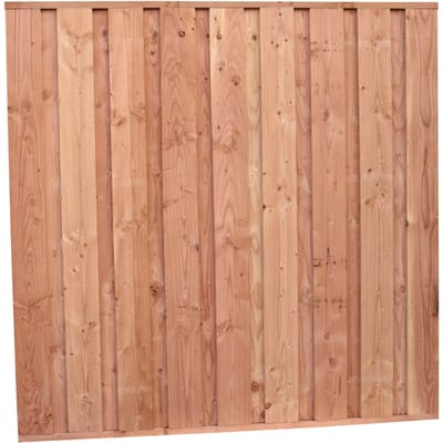 Intergard Houten schutting Douglas 180x180cm 17 planks zichtdicht