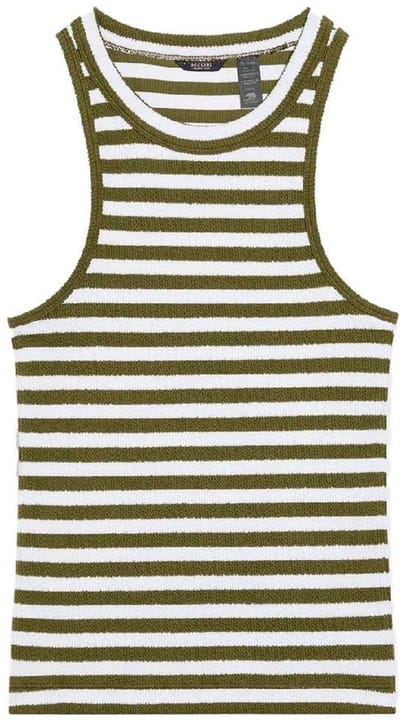 Dockers Rib Knit Mouwloos T-shirt Groen L Vrouw
