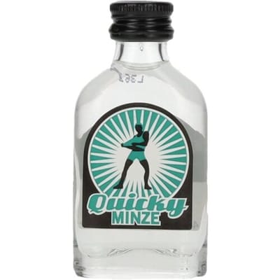 Quicky Minze Pfefferminzlikör 18% Vol. 0,02l