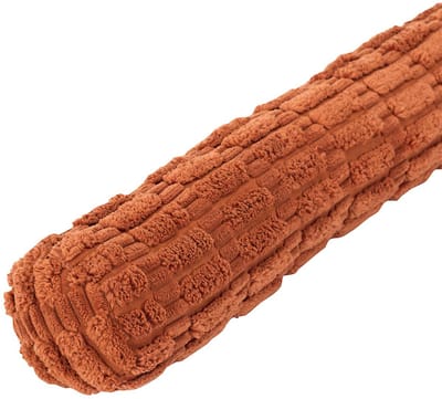 Tochtstopper 80 cm – Cognac/Roest – Zachte Polyester Tochtrol