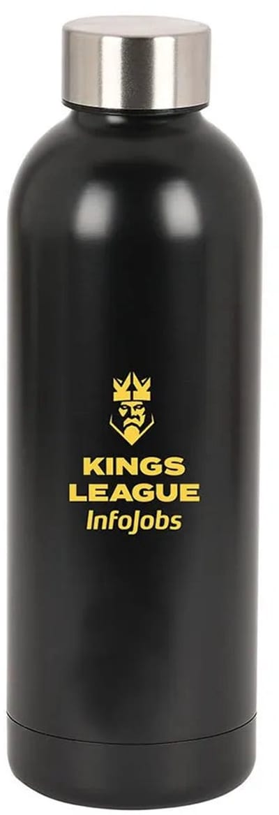 Waterfles Kings League Zwart 500 ml