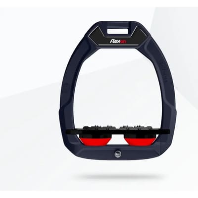 Platte Ultra Grip Veiligheidsbeugels Blauw/Zwart/Rood Flex-On Safe-On