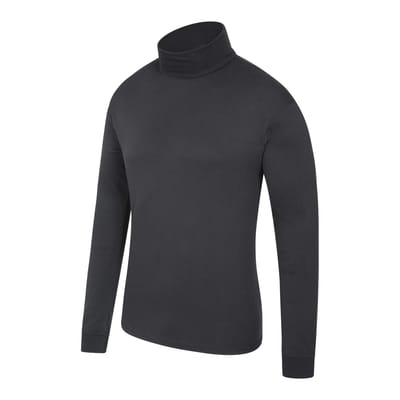 Mountain Warehouse Heren Meribel Thermo Top (Set van 2) (Zwart)