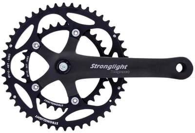 Stronglight Impact Compact Crankstel Zilver 170 mm / 48/34t