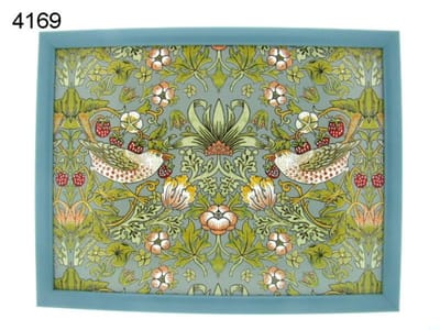 Lesser & Pavey Schootkussen William Morris Strawberry Thief - 39,5 x 29,5 cm - stevig blad