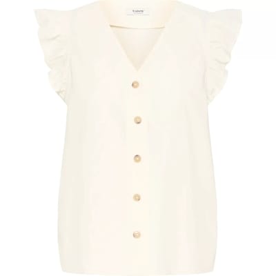 b.young - BYFALAKKA RUFFLE SHIRT - Dames - Blouses