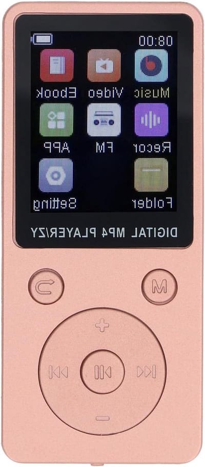 Draagbare Muziekspeler - MP3 speler - Muziek Luisteren - Ingebouwde Luidspreker - 64 GB - Zwart