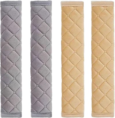 Veiligheidsgordelkussens voor Auto – Comfortabele Schouder- en Nekbescherming (4 Stuks)