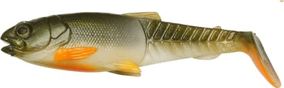 Savage Gear Craft Cannibal Paddletail Olive Pearl Hot Orange 12.5cm Olive Pearl Hot Orange