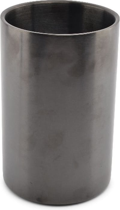 BonBistro Wijnkoeler 12xH19cm dubbelwandig antique zwart Bar