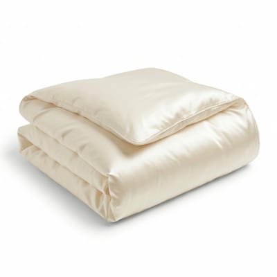 Serene zomerdekbed van 100% zijde 175 g/m² – zijden tijk - Silk Heaven - 260x240cm