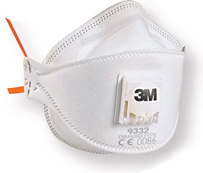 3M - 9332 aura FFP3 stofmasker - 10 stuks in een doos
