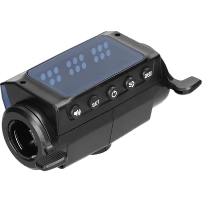 Couvercle de moniteur d'affichage LCD pour Scooter électrique de 8 pouces, protection légère avec frein d'accélérateur noir