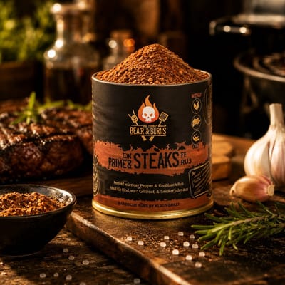 Rock 'n' Rubs - BBQ Rub - The Winner Steaks It All - 140g - Met Tellicherry Peper & Zoutvlokken