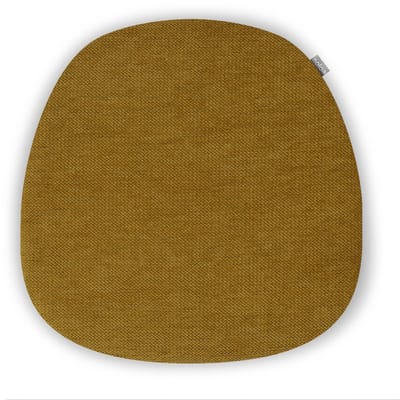 Nolon Jut Zitkussen voor Stoelen – Warm groen – Comfortabel Stoelkussen met Antislip – Trapezium Vorm met Afgeronde Hoeken – Ideaal voor Binnen en Eetkamer