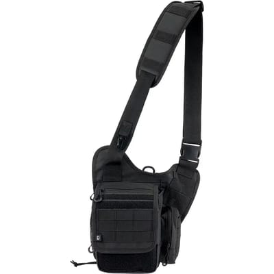 Brandit Travel Side Unisex Schoudertas - zwart - Standard