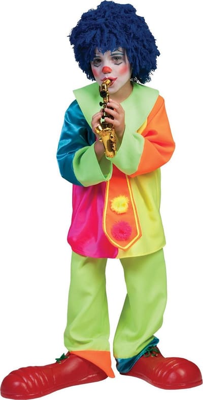 Clown kostuum - Silly Billy Jongen - Maat 116