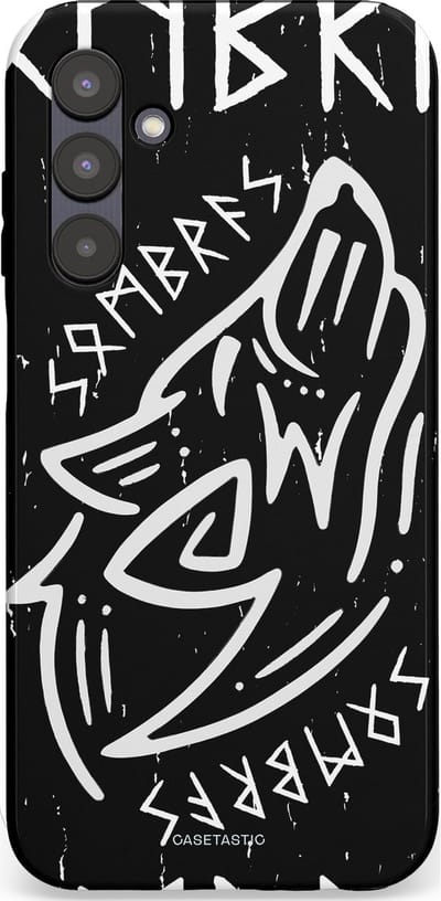 Casetastic Hoesje Geschikt voor Samsung A25 - Stijlvolle Beschermende Duo-layer Case - Wolvenkreet