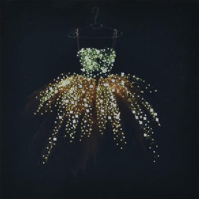 MiniArt Crafts, Golden Dress, 30x30 cm (nivo: makkelijk)