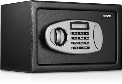 Nosam® Elektronische Kluis Brandwerend - Cijferslot – NL Handleiding – 31x20x20 cm – Vloer & Muur Montage