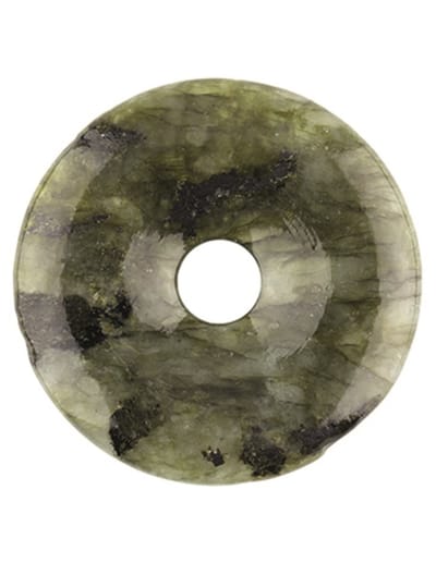 Labradoriet donut 30 mm