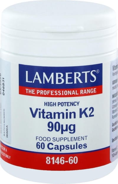 Lamberts Vitamine K2 90mcg 60 Capsules