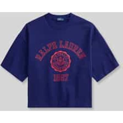 Boxy fit T-shirt van puur katoen