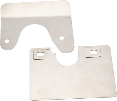 Deurprikstop RVS - Antidiefstalbeveiliging - Voertuigbeveiliging - Roestvrij staal - 18x12x2cm