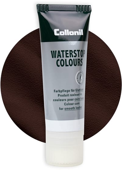 Collonil Waterstop | Lederverzorging | Extra glans | Kleur: Donkerbruin | Inhoud: 75ml