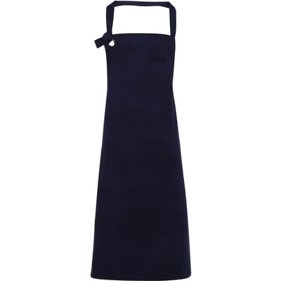 Premier Unisex Calibre Heavy Cotton Canvas Bib Apron (Marine)