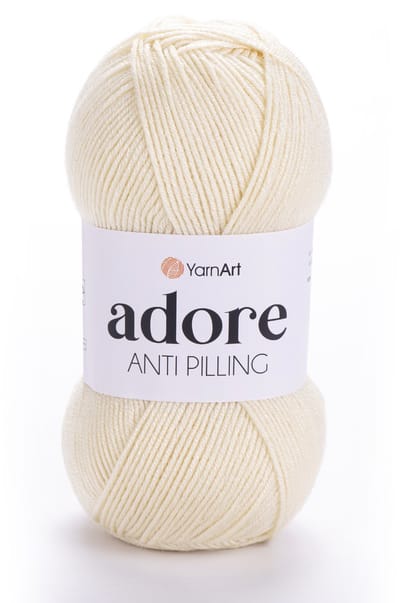 YarnArt Adore – Anti-Pilling Acryl Garen – Zacht & Kleurvast – Ideaal voor Kleding en Babyprojecten - Kleur 331