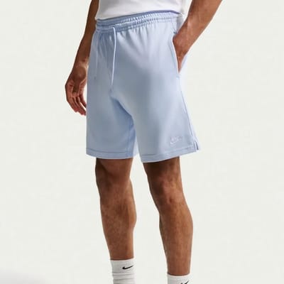 Nike Club Knit Sportshort Heren Blauw S