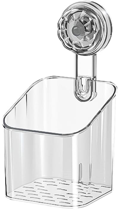 Dailygoods- Douchemand zonder boren - Doucheorganisator - Caddy - Plastic - Sterke zuignappen - Afneembaar ontwerp - Doucheorganizer