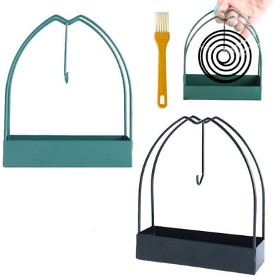 Dailygoods- Muggenspoelhouder - Draagbare/Hangende Muggenspoelhouder - 2 Stuks - Voor Binnen/Buiten - Inclusief Reinigingsborstel - Geschikt voor Outdoor Gebruik - Muggenspoel