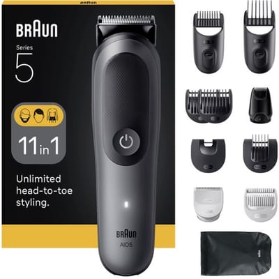 Braun All-in-One Series 5 AIO5560 Style Kit – Baardtrimmer - Tondeuse en Lichaamstrimmer in 1