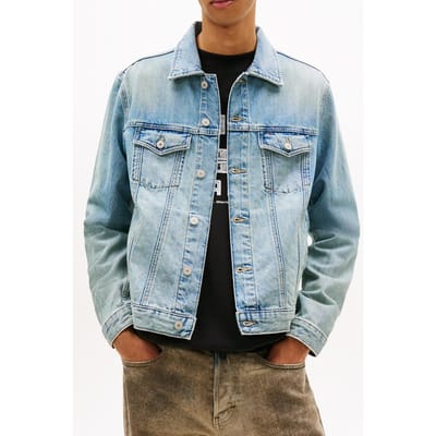 Tommy Hilfiger Ryan Regular Trucker Jacket Denim Light Größe: S | Jeansjacken Outlet | Herren | Blau