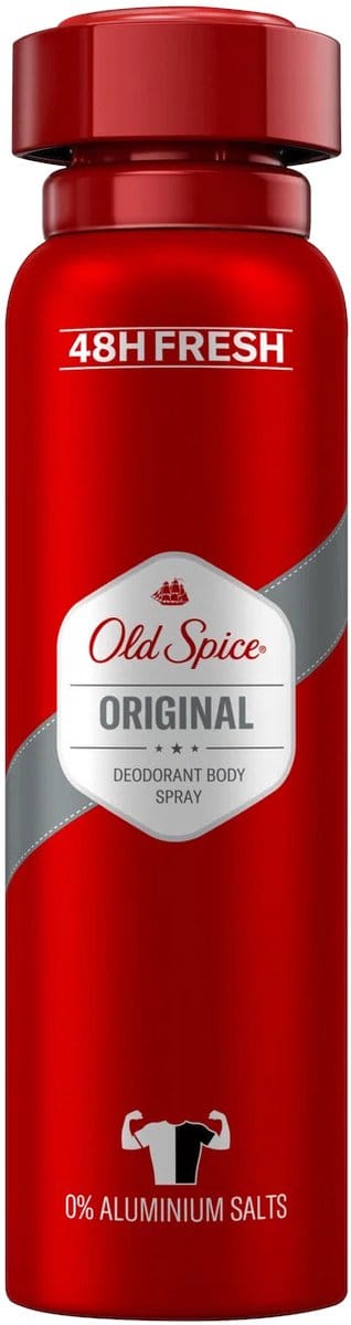 1 x Old Spice – Deospray – Original – 150 ml - Old Spice Deospray - Deospray Mannen - Deodorant Spray - Mannen Deodorant - Klassieke Geur