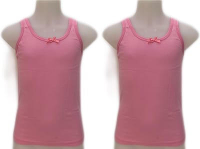 meisjes Hemdje 2-stuks roze 116/122