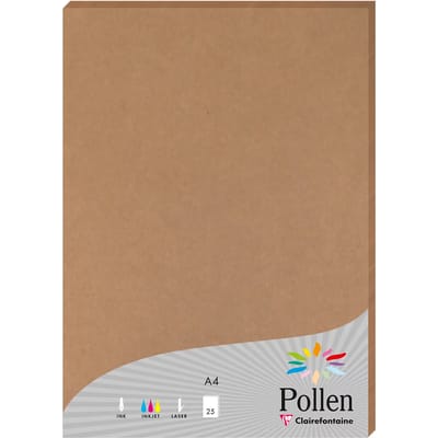 Krachtig Kraftpapier van Clairefontaine, DIN A4, 210 g/m²