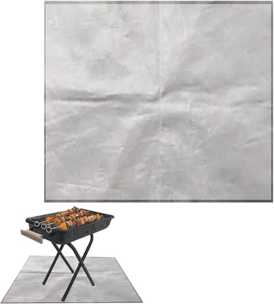 Grote Vuurkorf Onderlegger 100cm - Hittebestendig & Vuurvast voor Terras en Tuin