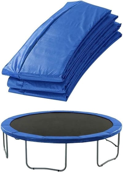 Trampoline Randkussen - Veiligheidshoek - Bescherming Buiten - UV- en Waterbestendig - Universeel 183-488cm - Blauw
