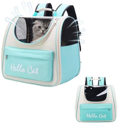 Dailygoods - Rugzak voor Katten en Honden - Draagtas met Netvenster