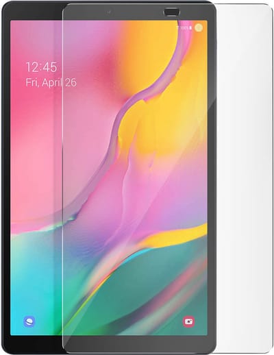 Avizar Tempered Glass Screenprotector Geschikt voor Galaxy Tab A 10.1 2019, Transparant