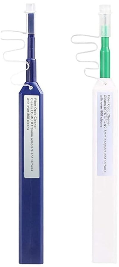 Golden crown - Glasvezel-reinigingspen - Antistatische hars - Efficiënte reiniging - 99% efficiëntie - Voor LC SC FC ST - Professionele kwaliteit