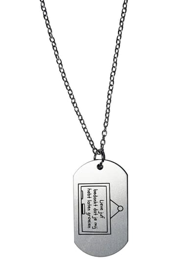 Akyol - lieve juf bedankt dat je mij hebt helpen groeien ketting - Juf - beste juf - collega - afscheidscadeau juf - bedankt juf - collega cadeau -