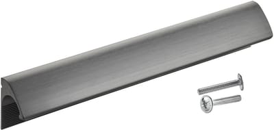 SOTECH greeplijst Blackline ELEGANCE aluminium BA 160 mm zwart mat geanodiseerd L: 180 mm Keukengreep dekt oude boorgaten af